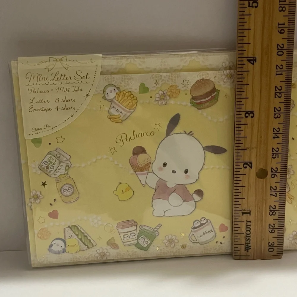 Pochacco Miki Takei Mini Letter Set